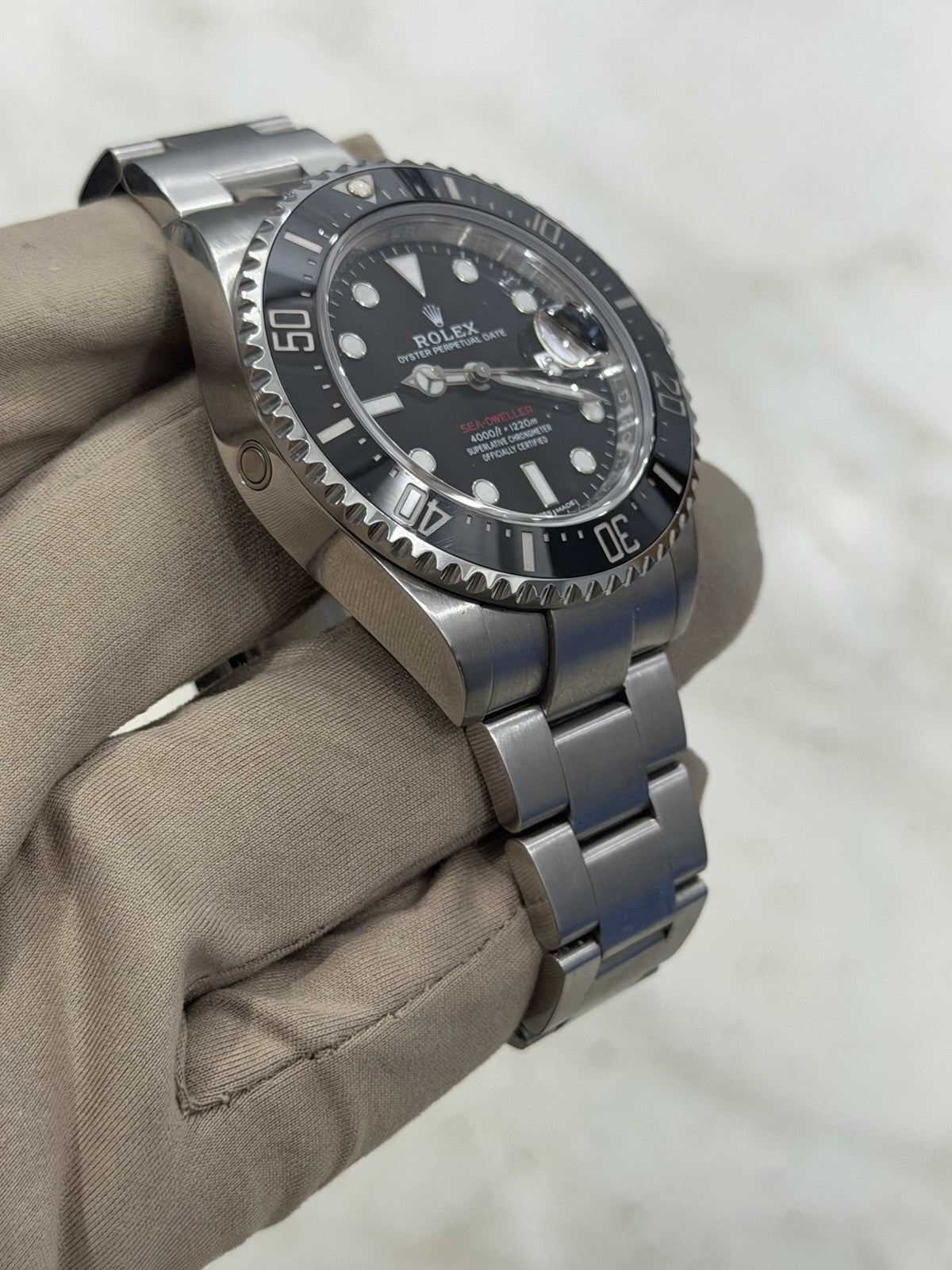 Rolex Sea Dweller Red Letter Steel Black Dial 43mm Men’s Watch 126600