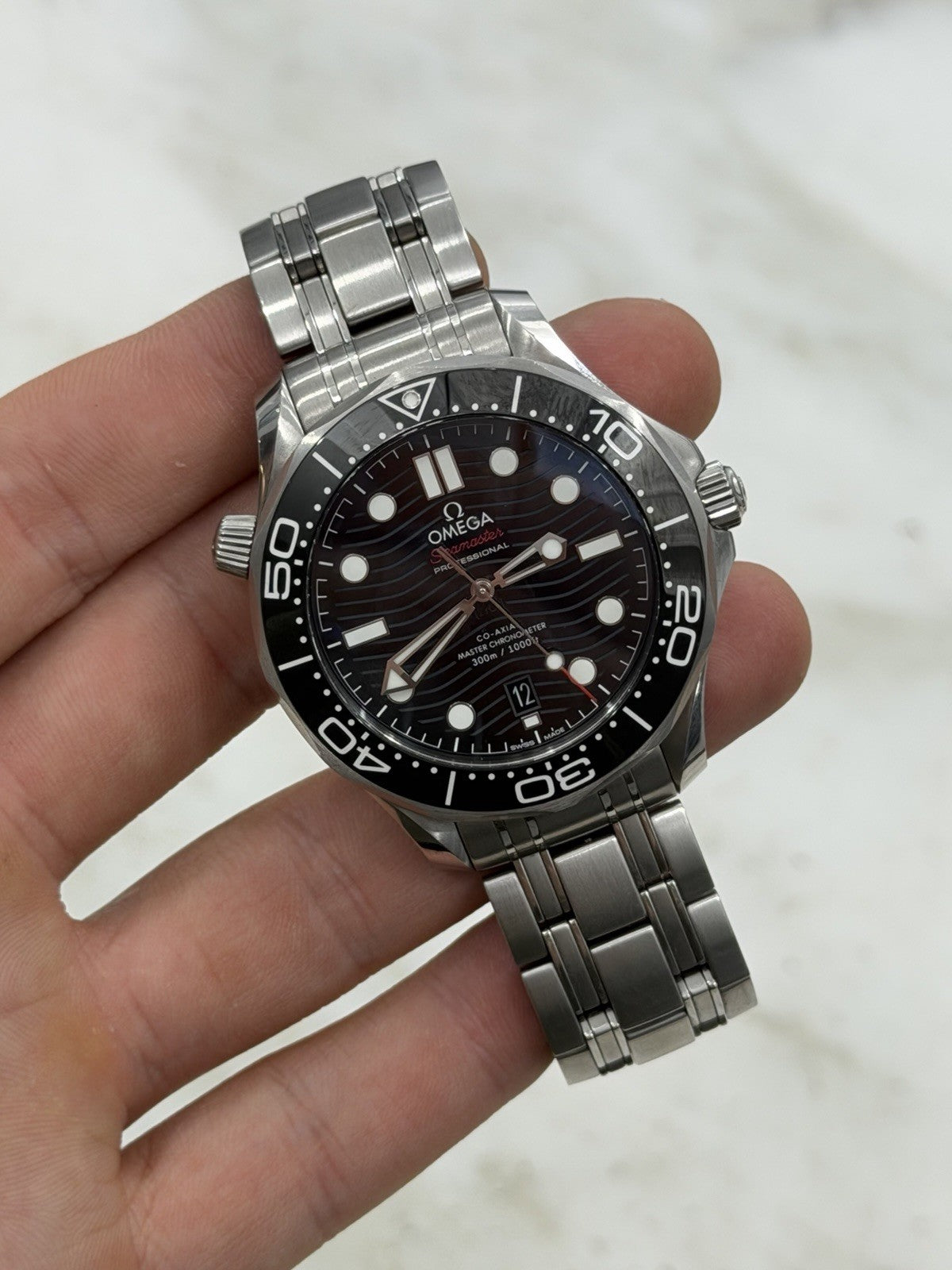 2024 Omega Seamaster Professional 300m Black Ceramic Watch 210.30.42.20.01.001