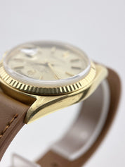 Rolex Day-Date President 18k Yellow Gold Dial 36mm Vintage Auto Watch 1803