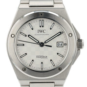 IWC Ingenieur Date White Dial Steel 40mm Automatic Men’s Watch IW328902