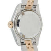 Rolex Datejust Ladies 26mm Rose Gold Steel Automatic Diamond Watch 179171 B+P