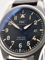 IWC SCHAFFHAUSEN Pilot Watch XVIII Heritage Ref. IW327006 Men's 40mm Titanium