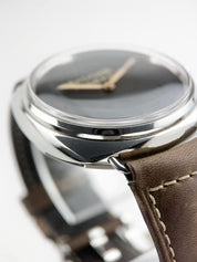 Panerai Radiomir Stainless Steel Black Dial 47mm Manual Wind Watch PAM00425