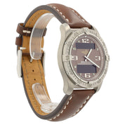 Breitling Aerospace Brown Dial Titanium 42mm Quartz Movement Mens Watch E79362