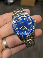 Shinola Monster Lake Michigan 39mm Blue Dial Automatic Men's Watch S0120484234
