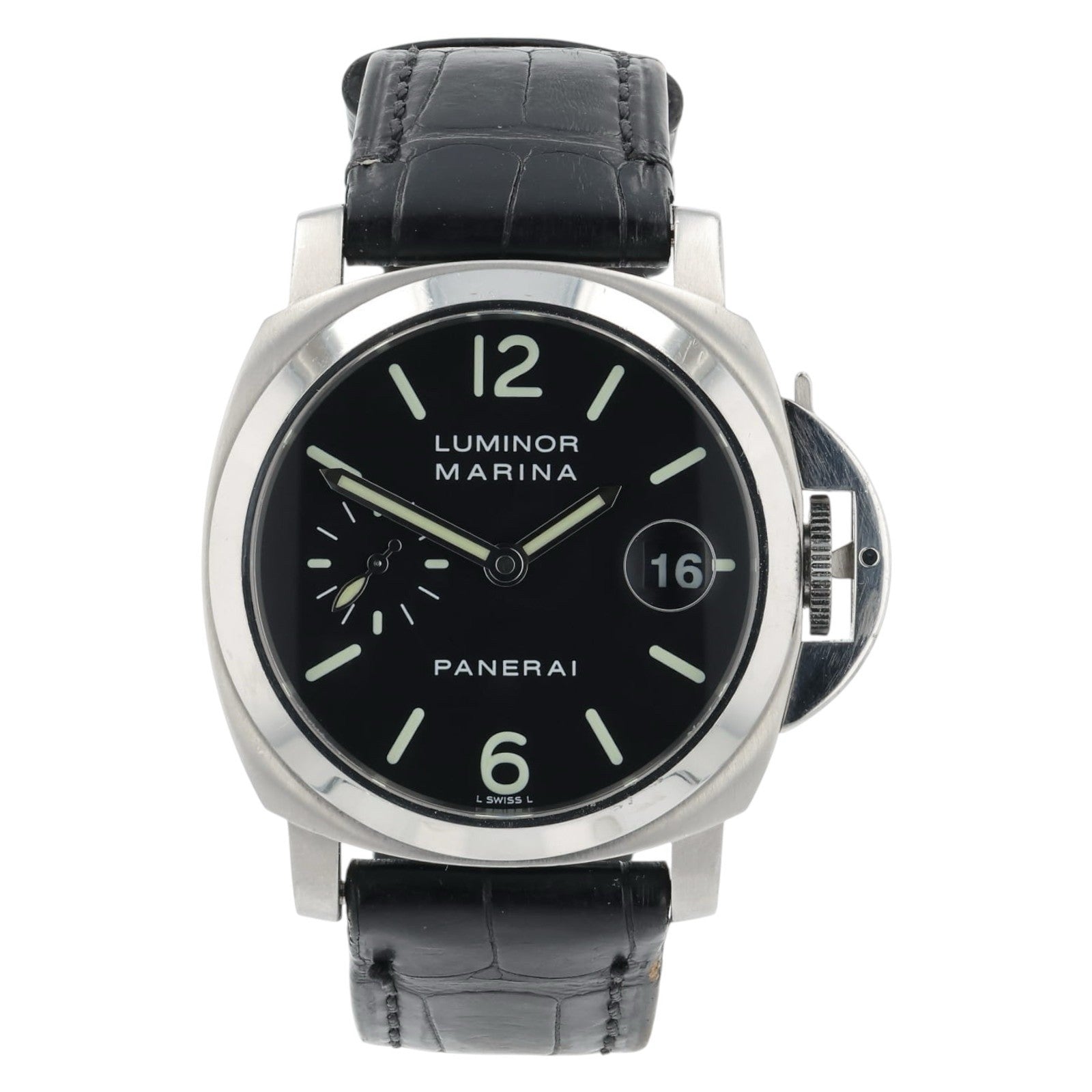 Panerai Luminor Marina Stainless Steel Black Dial 40mm Automatic Men’s PAM00048