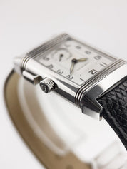 Jaeger-LeCoultre Reverso Stainless Steel Silver Dial 23mm Manual Wind Watch