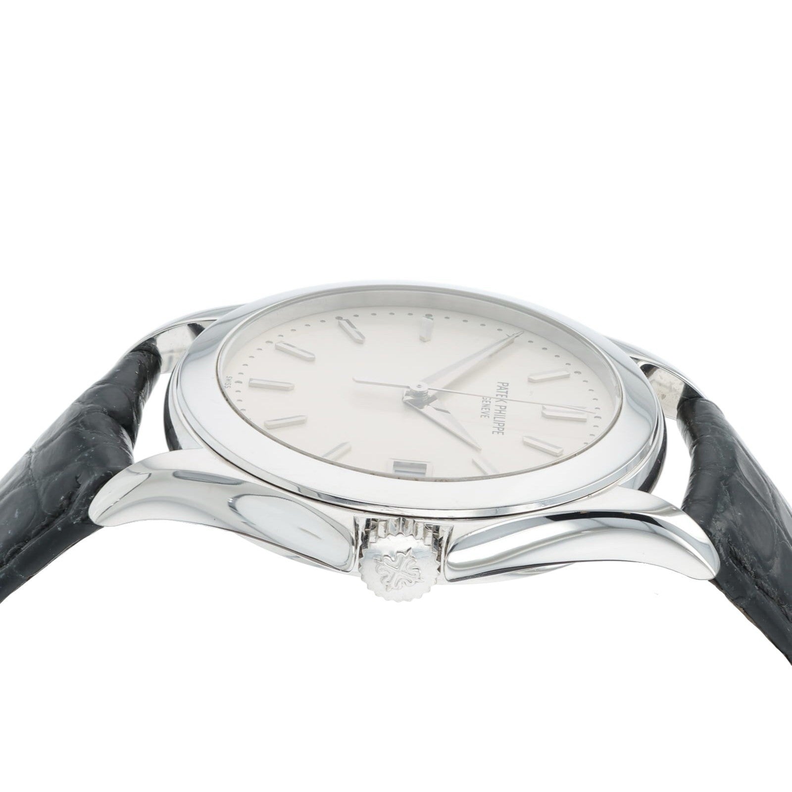 Patek Philippe Calatrava Silver Dial 18k White Gold 37mm Automatic Men’s 5127G