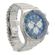 Breitling Super Chronomat B01 Steel Blue Dial 44mm Automatic Men’s Watch AB0136