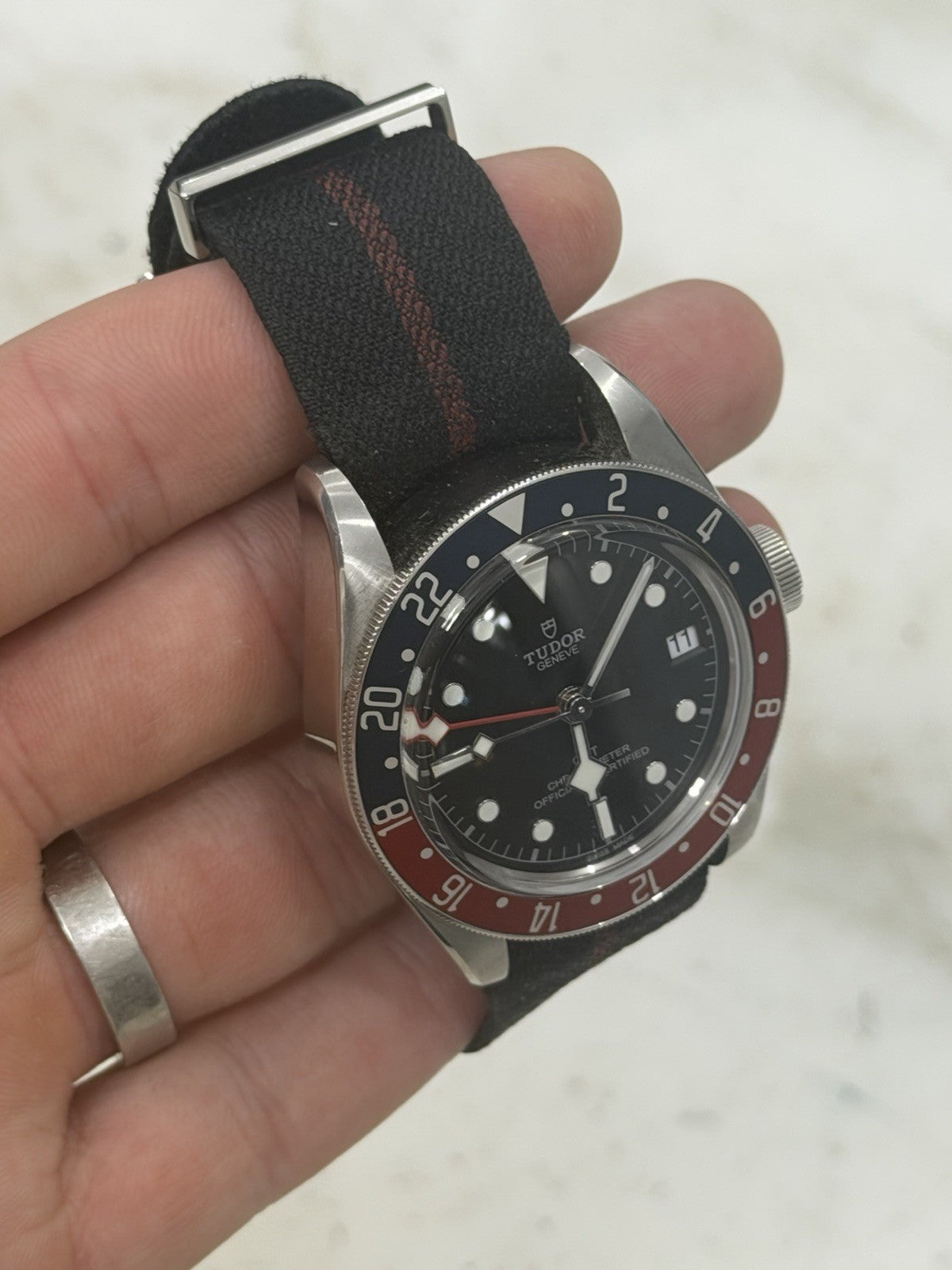 2022 Tudor Black Bay GMT Stainless Steel Black Dial 41mm Automatic Men’s 79830RB