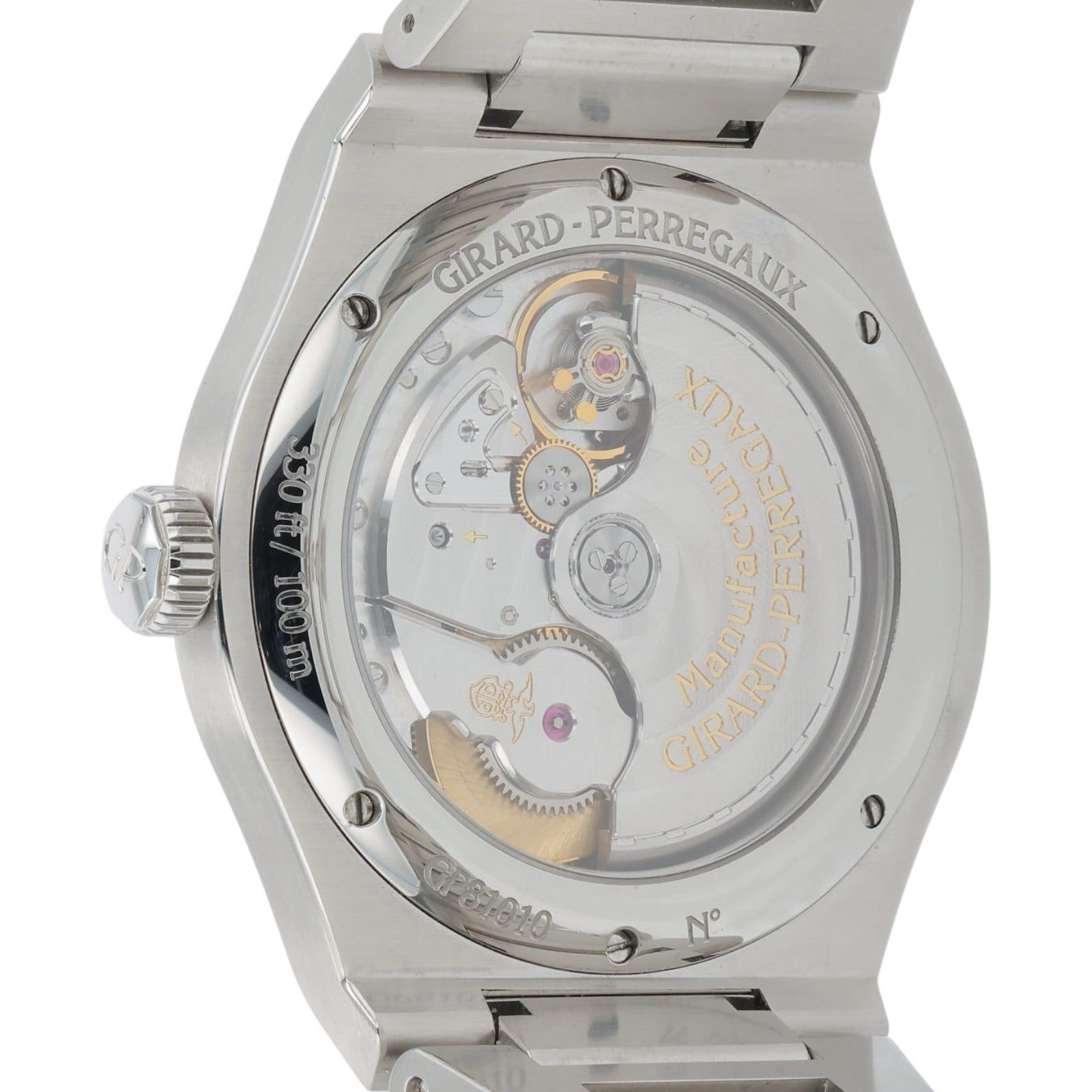 Girard Perregaux Laureato Stainless Steel Blue Dial 42mm Automatic Watch 81010