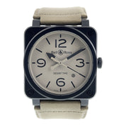 Bell & Ross Desert Ceramic Brown Dial 42mm Automatic Men’s Watch BR03-92