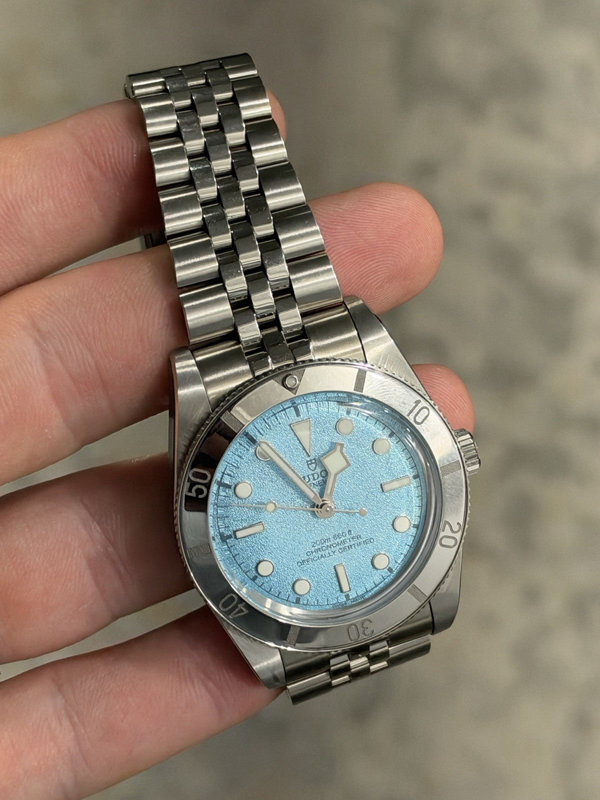 2025 Tudor Black Bay 54 Stainless Blue Lagoon 37mm Men's Watch 79000-0001