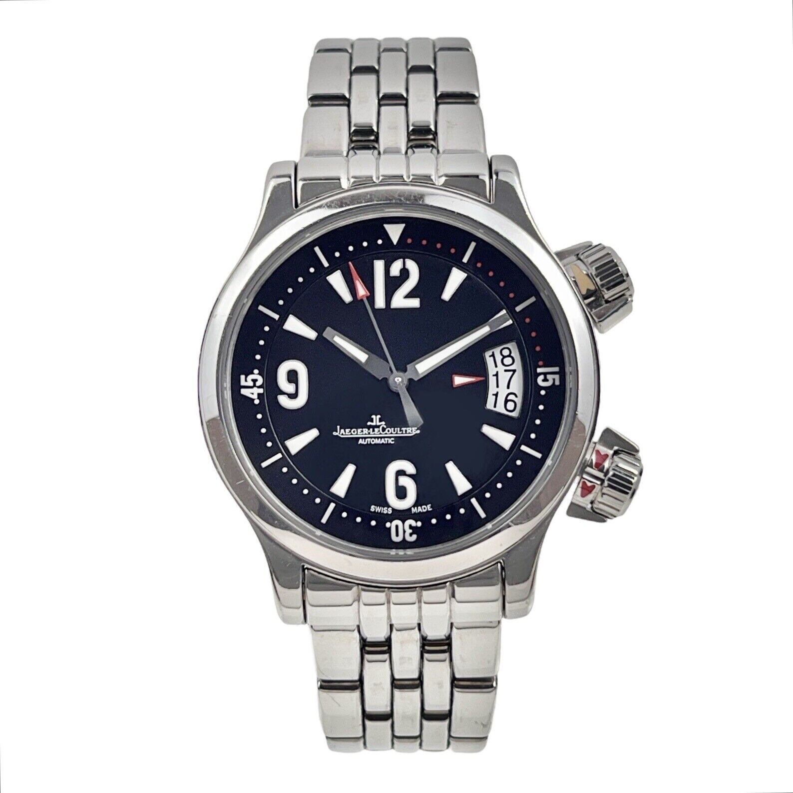 Jaeger LeCoultre Master Compressor Steel 37mm Automatic Watch