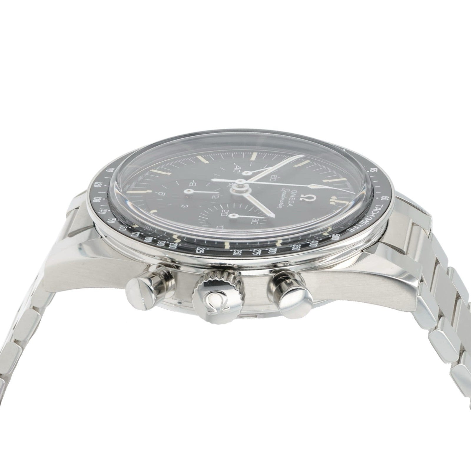 Omega Speedmaster Ed White Black Dial Steel 39.7mm Manual 311.30.40.30.01.001