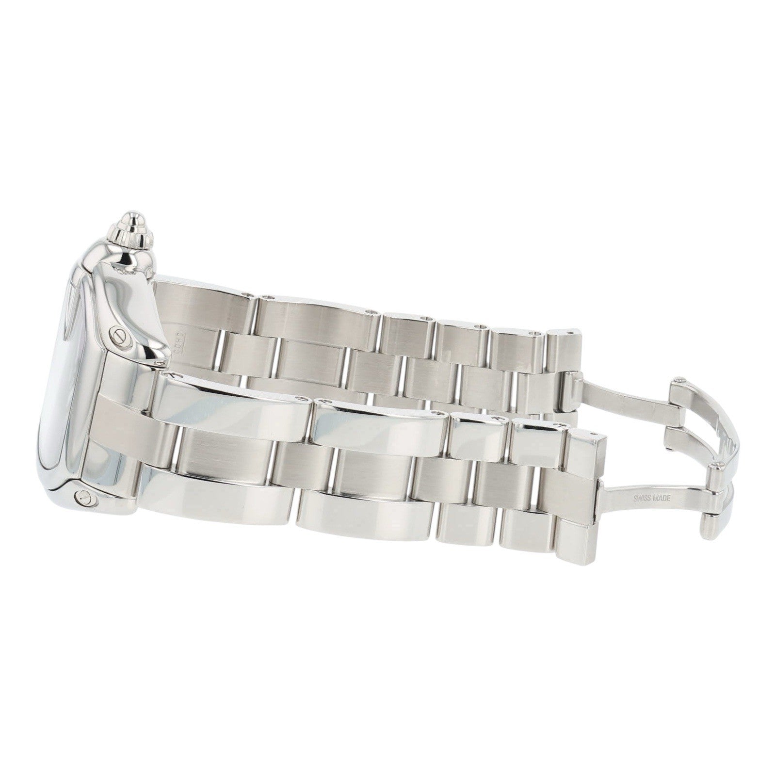 Cartier Roadster Black Dial Men's Stainless Steel Automatic Watch 2510