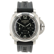 Panerai Luminor GMT Black Dial Stainless Steel 44mm Manual Wind Mens PAM00275