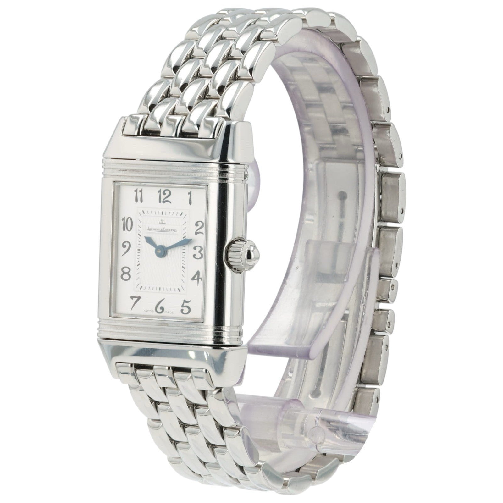 LeCoultre Reverso Duo Face Silver Dial 20mm Manual Wind Women's Watch Q2668110