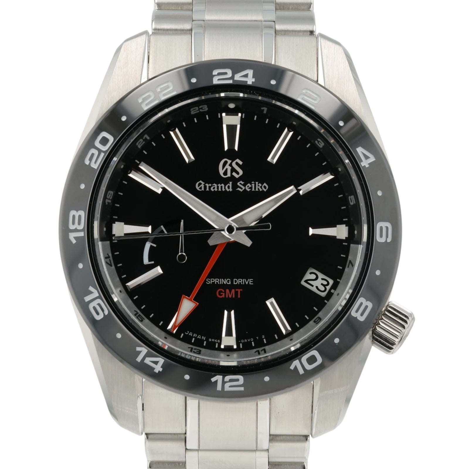 2026 Grand Seiko GMT Black Dial Stainless Steel 41mm Auto Men's Watch SBGE253