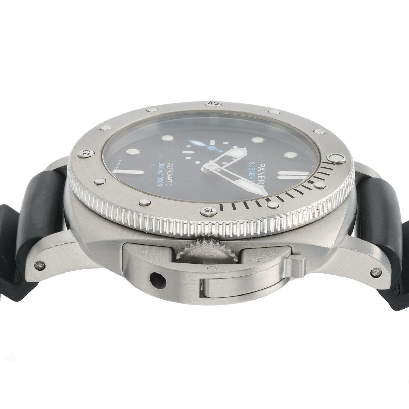 Panerai Submersible Black Dial 42mm Automatic  Movement Men’s Watch PAM00973
