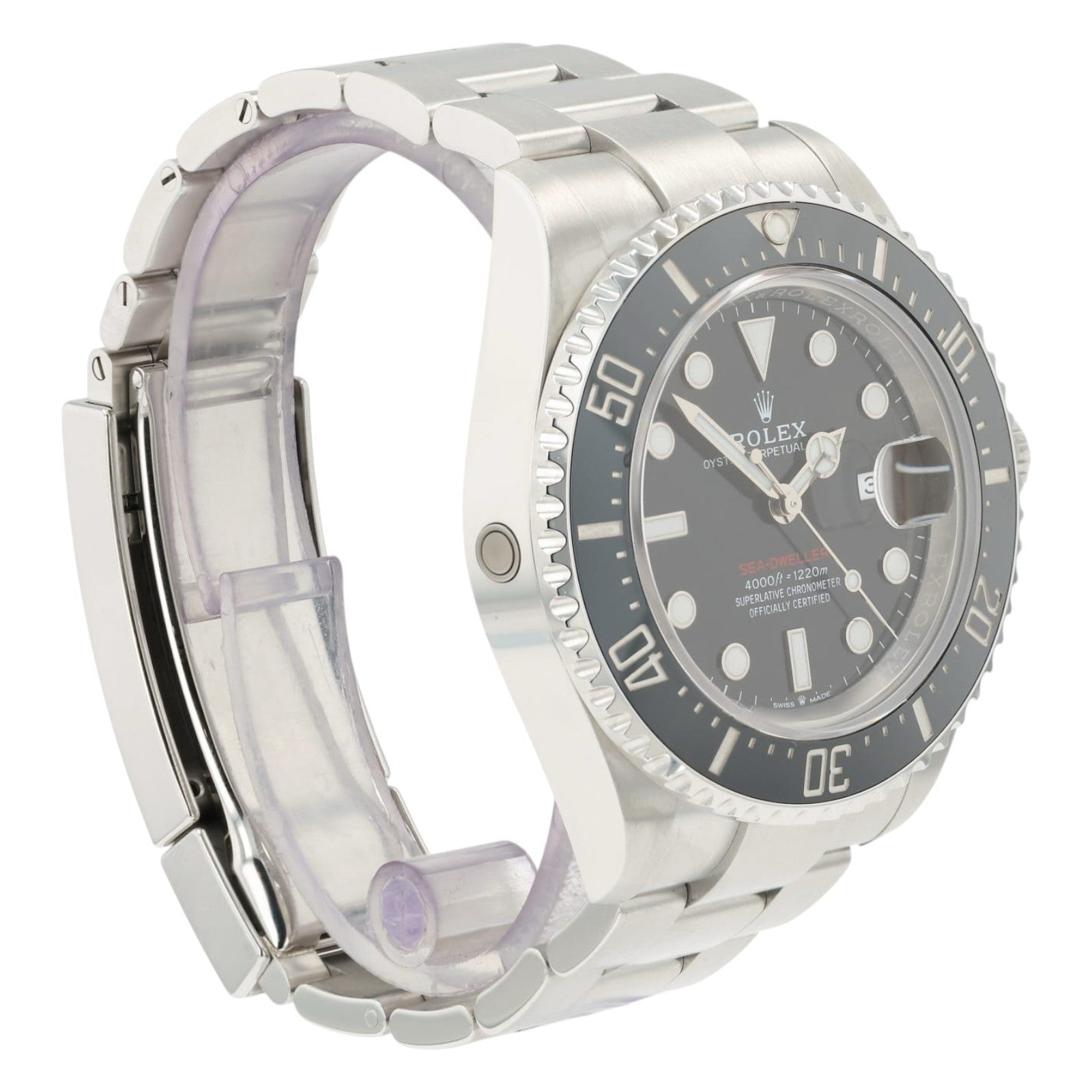 Rolex Sea-Dweller Black Dial Stainless Steel 43mm Automatic Men’s Watch 126600