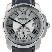 Cartier Calibre De Cartier Silver Dial Steel 38mm Automatic Men’s Watch WSCA0003
