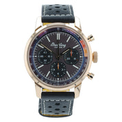 Breitling Top Time 18k Rose Gold Brown Dial 41mm Automatic Mens Watch RB0176