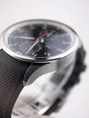 IWC Portuguese Yacht Club Chronograph Steel Black Dial 45mm Mens IW390210