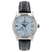 Grand Seiko Elegance Skyflake Blue Dial Steel 40mm Automatic Men’s Watch SBGA407