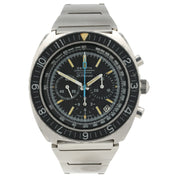 Zenith El Primero Vintage Black Dial Steel 43.5mm Automatic Mens 01-0150-415