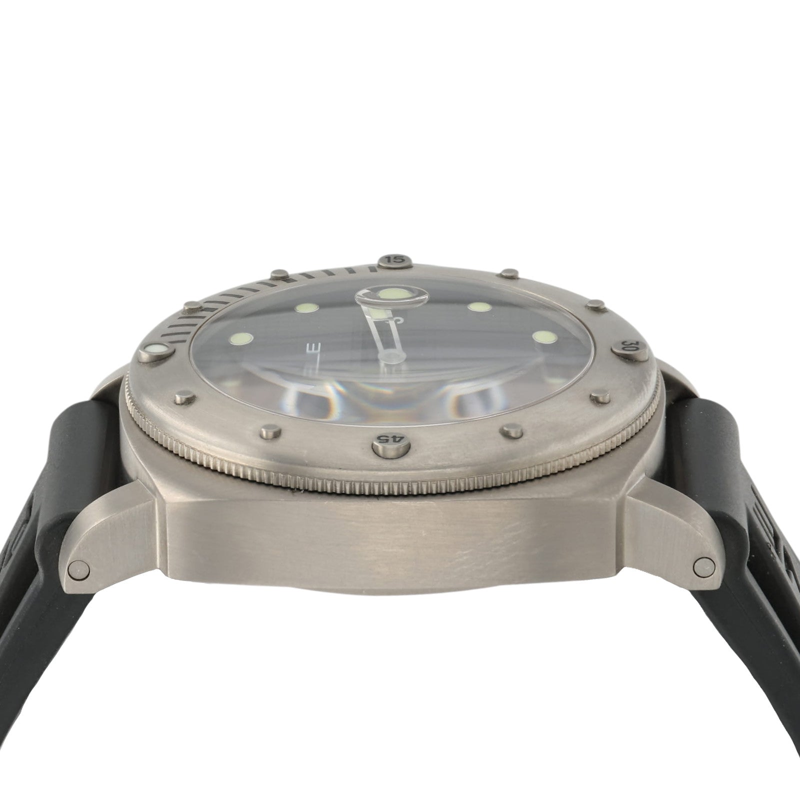 Panerai Luminor Submersible Black Dial Titanium 44mm Automatic Mens PAM00025