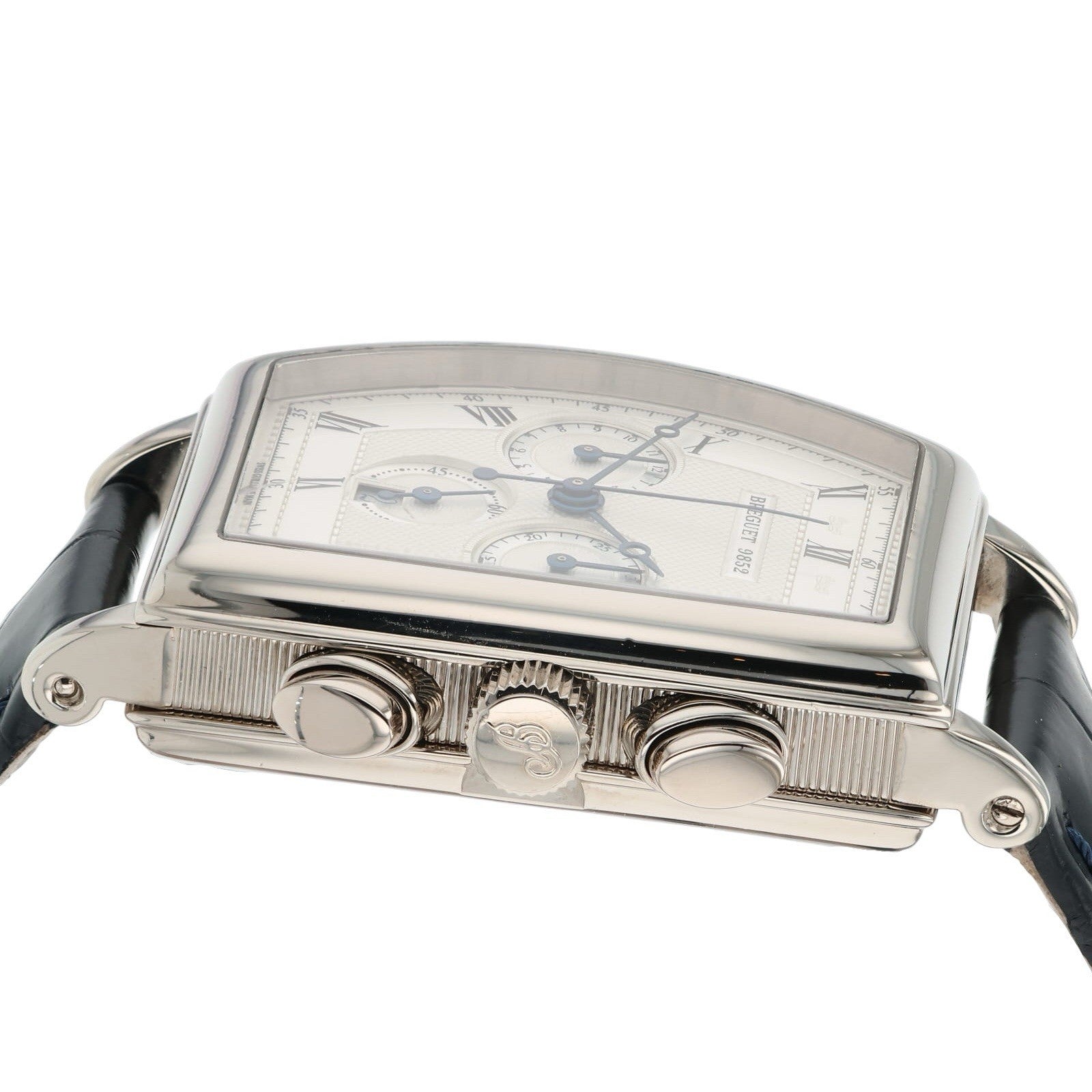 Breguet Heritage 18k White Gold Silver Dial 38mm Automatic Men's Watch 5460