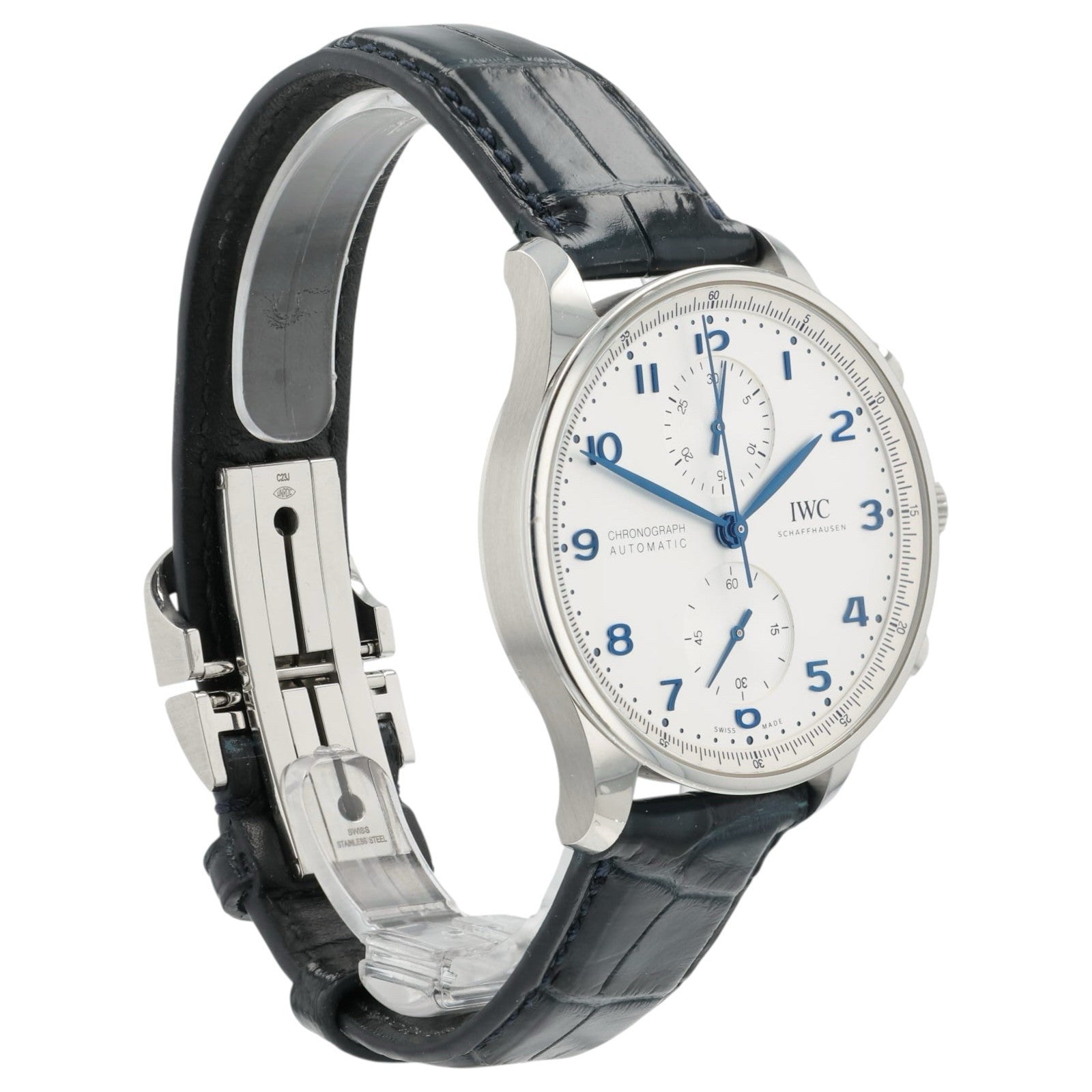 IWC Portugiesser Silver Dial Stainless Steel 41mm Automatic Men’s Watch IW371605