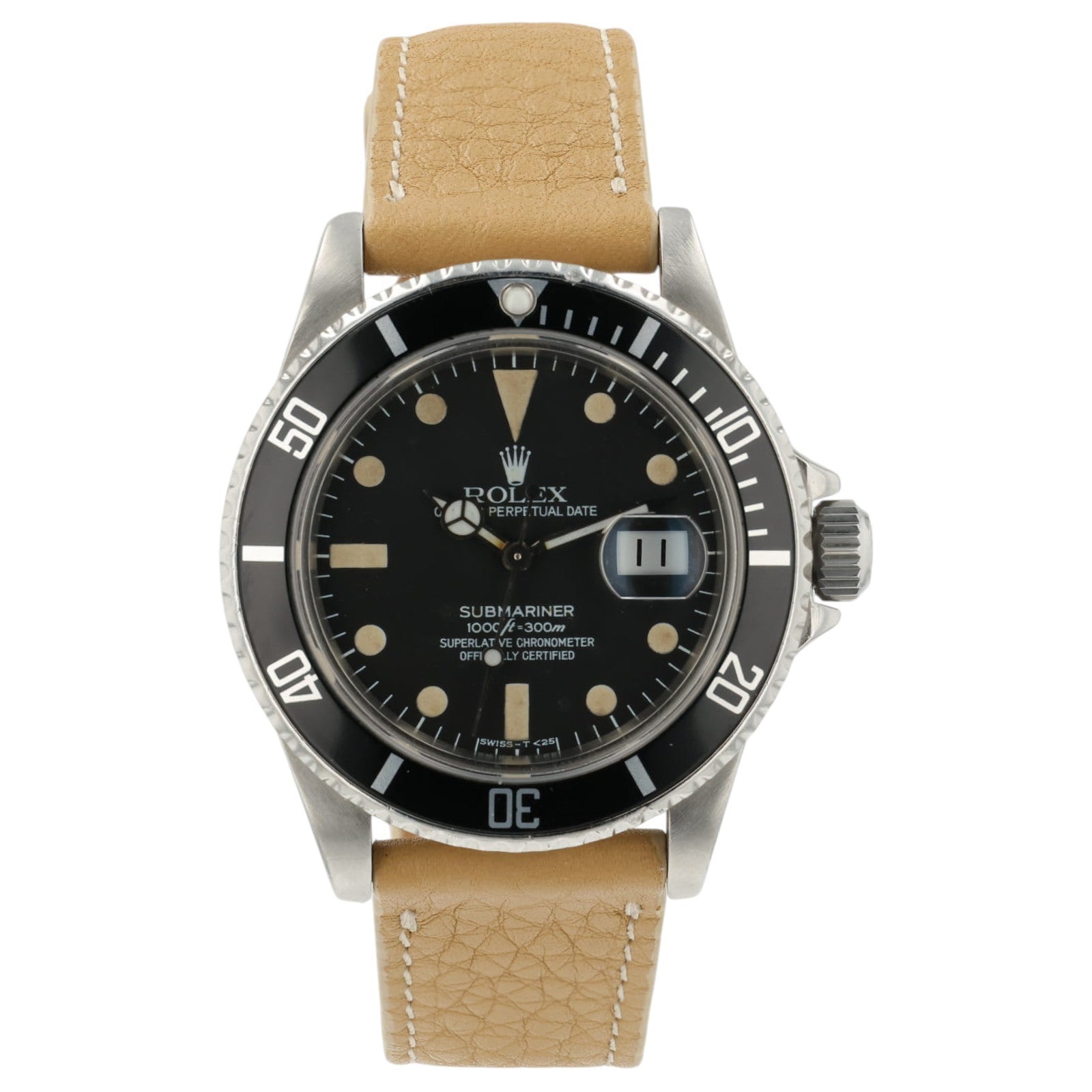 Rolex Submariner Black dial Stainless Steel 40mm Automatic Movement Mens 16800