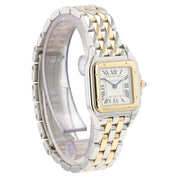 Cartier Panthere Silver Dial Gold & Steel 23x30mm Quartz Women’s Watch W2PN0018