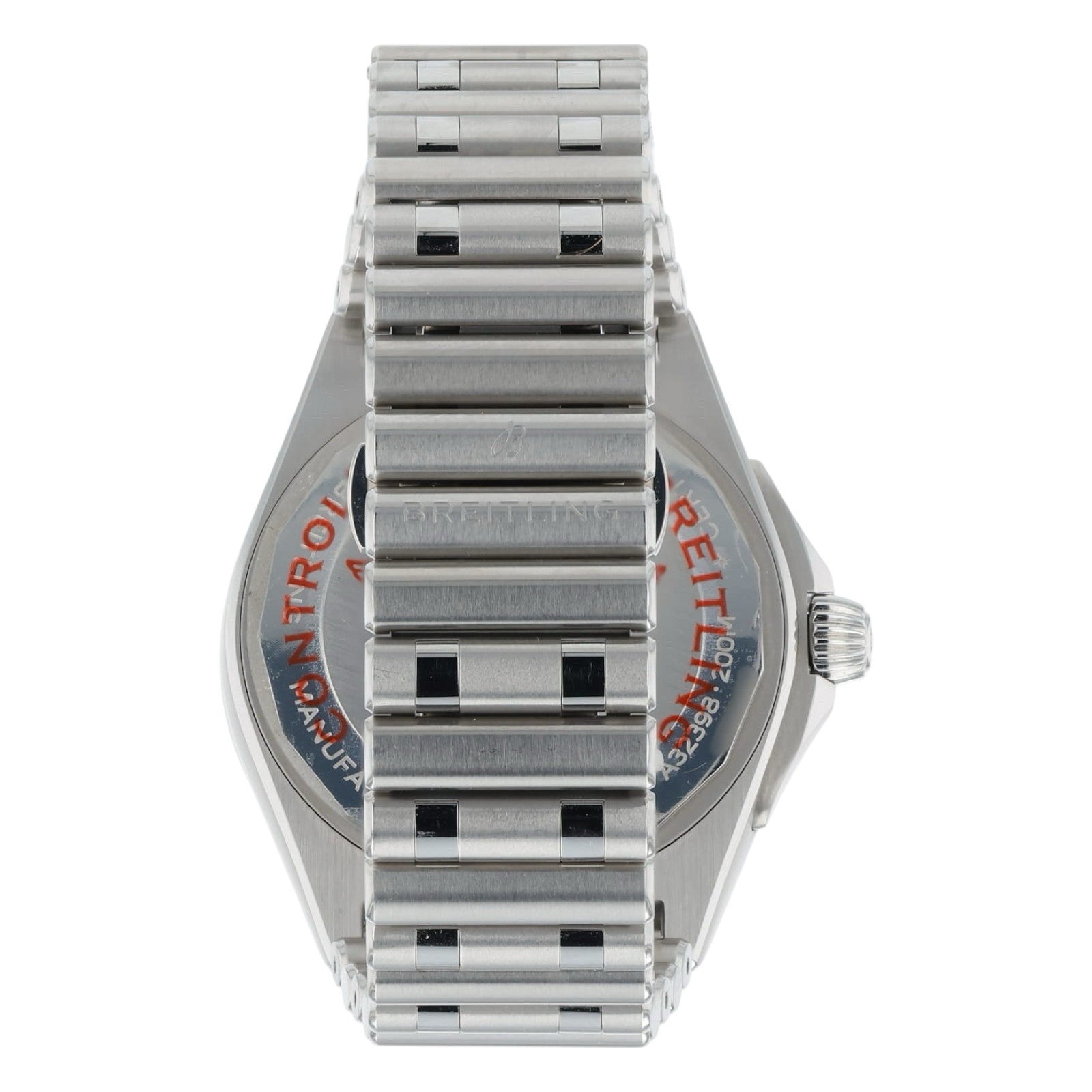 Breitling Chronomat White Dial Stainless Steel 40mm automatic Mens Watch A32398