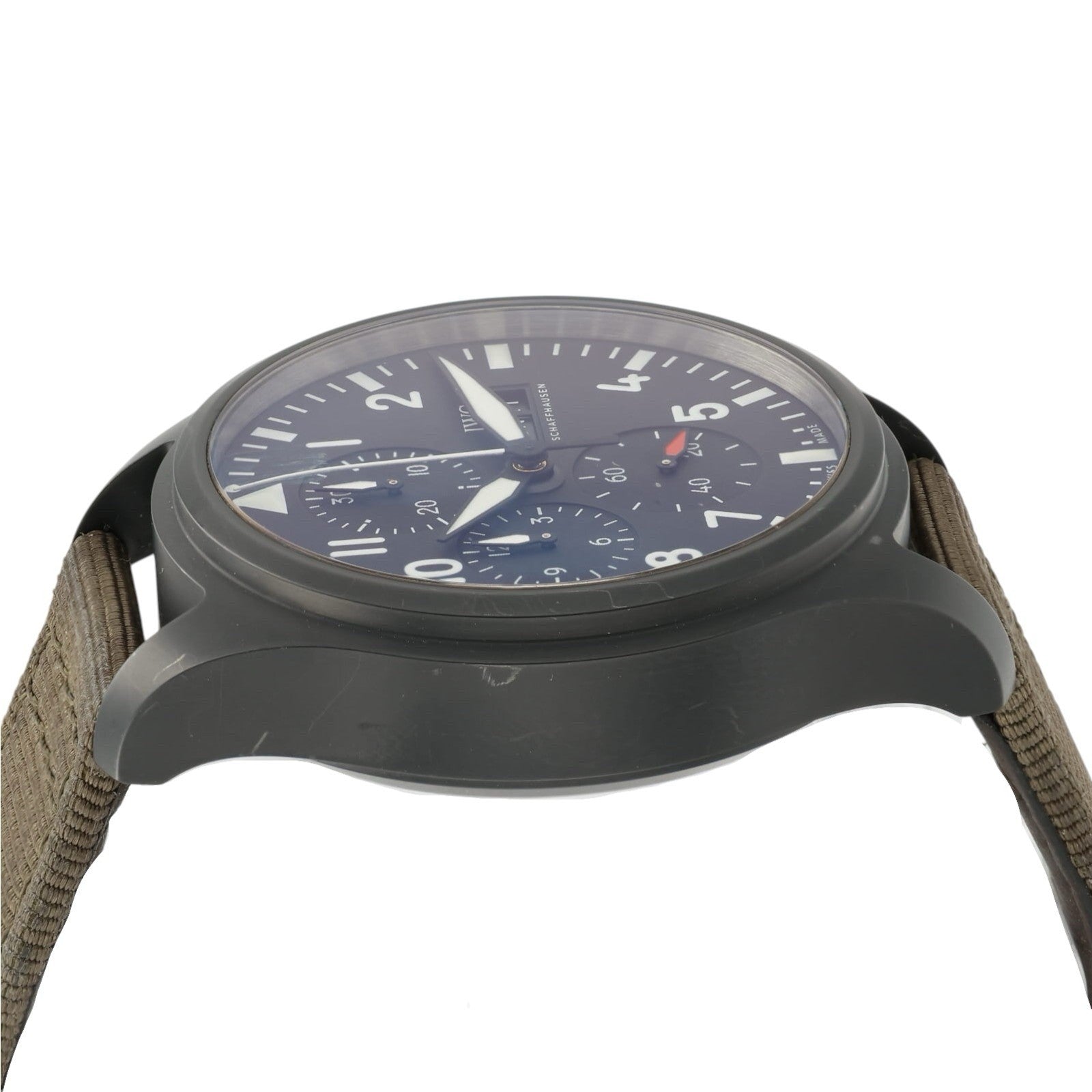 IWC Pilot Top Gun Black Dial Ceramic 44.5mm Automatic Men’s Watch IW389101