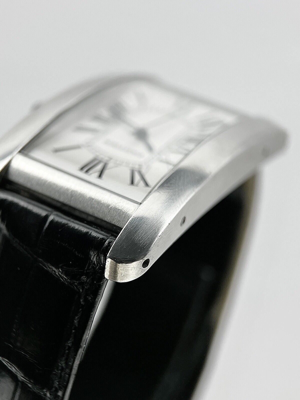 Cartier Tank Americaine WSTA0018 3972 Automatic Steel 26.5 x 45.5 mm Watch