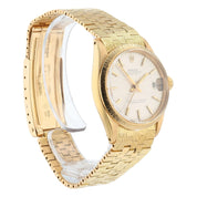 Rolex Date 18k Yellow Gold 31mm Silver Color Dial Automatic Women's Watch 6629