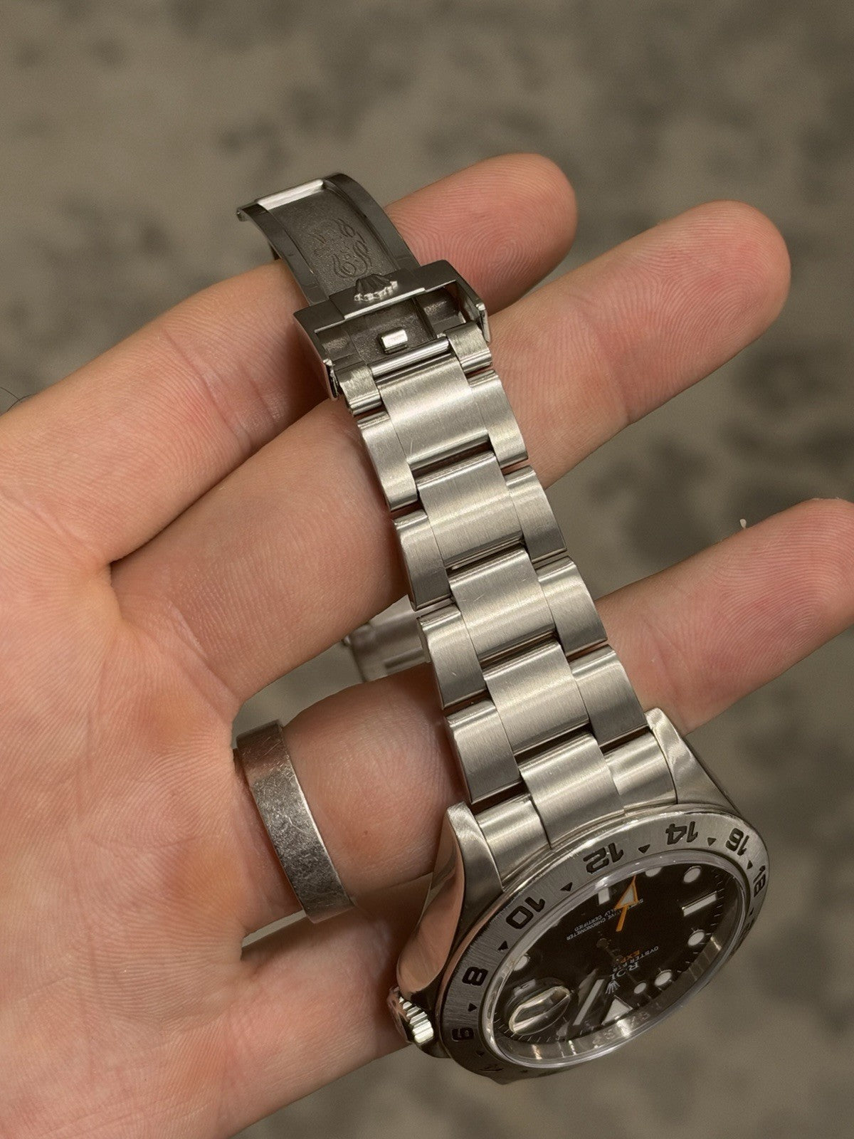 Rolex Explorer II Black Dial Stainless Steel 42mm Automatic Men's Watch 216570