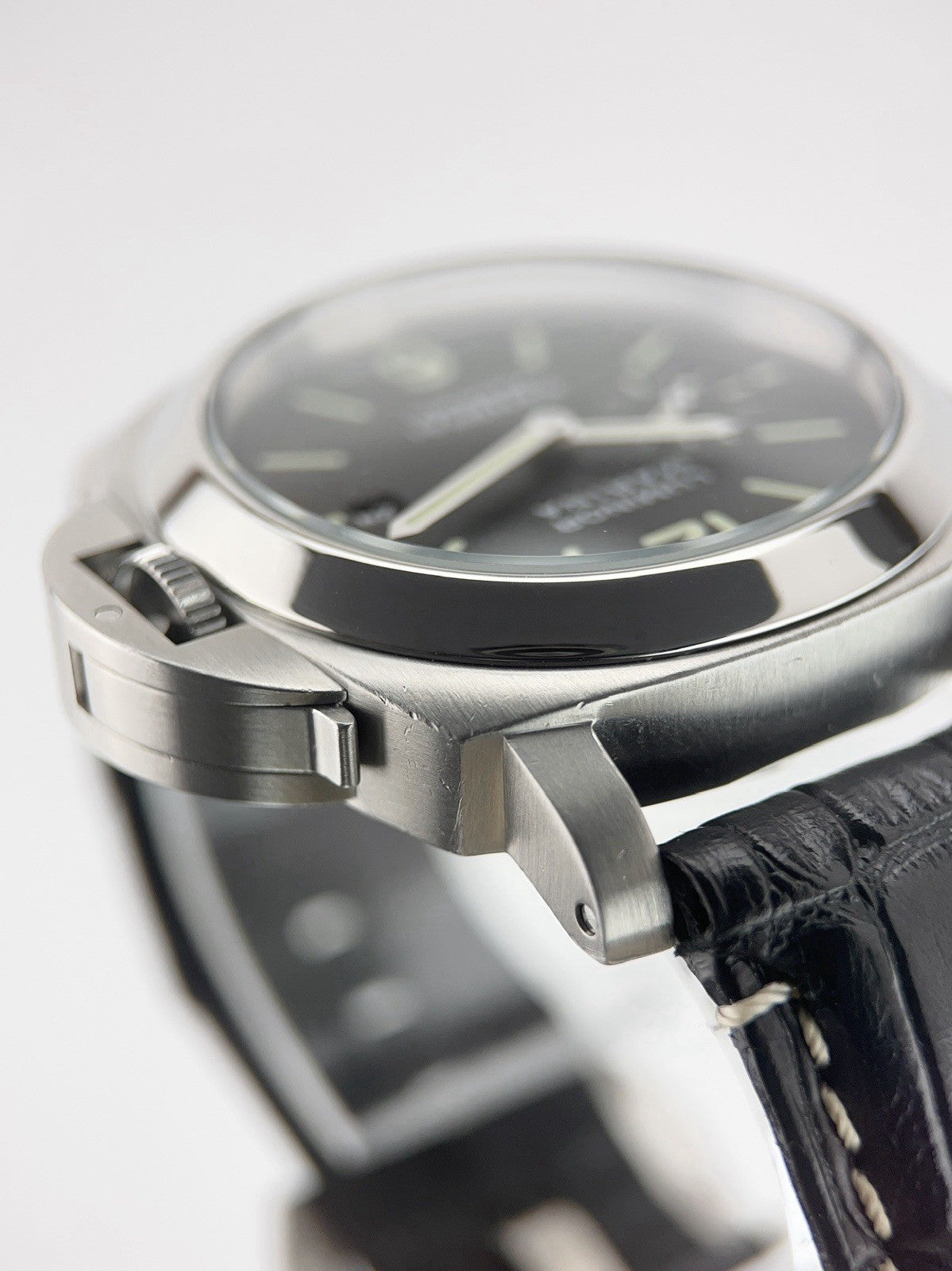 Panerai Luminor Stainless Steel Black Dial 44mm Automatic Men's Watch PAM00299