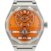 Christopher Ward C12 Loco Orange Dial Steel 41mm Manual Wind Men’s Watch C12