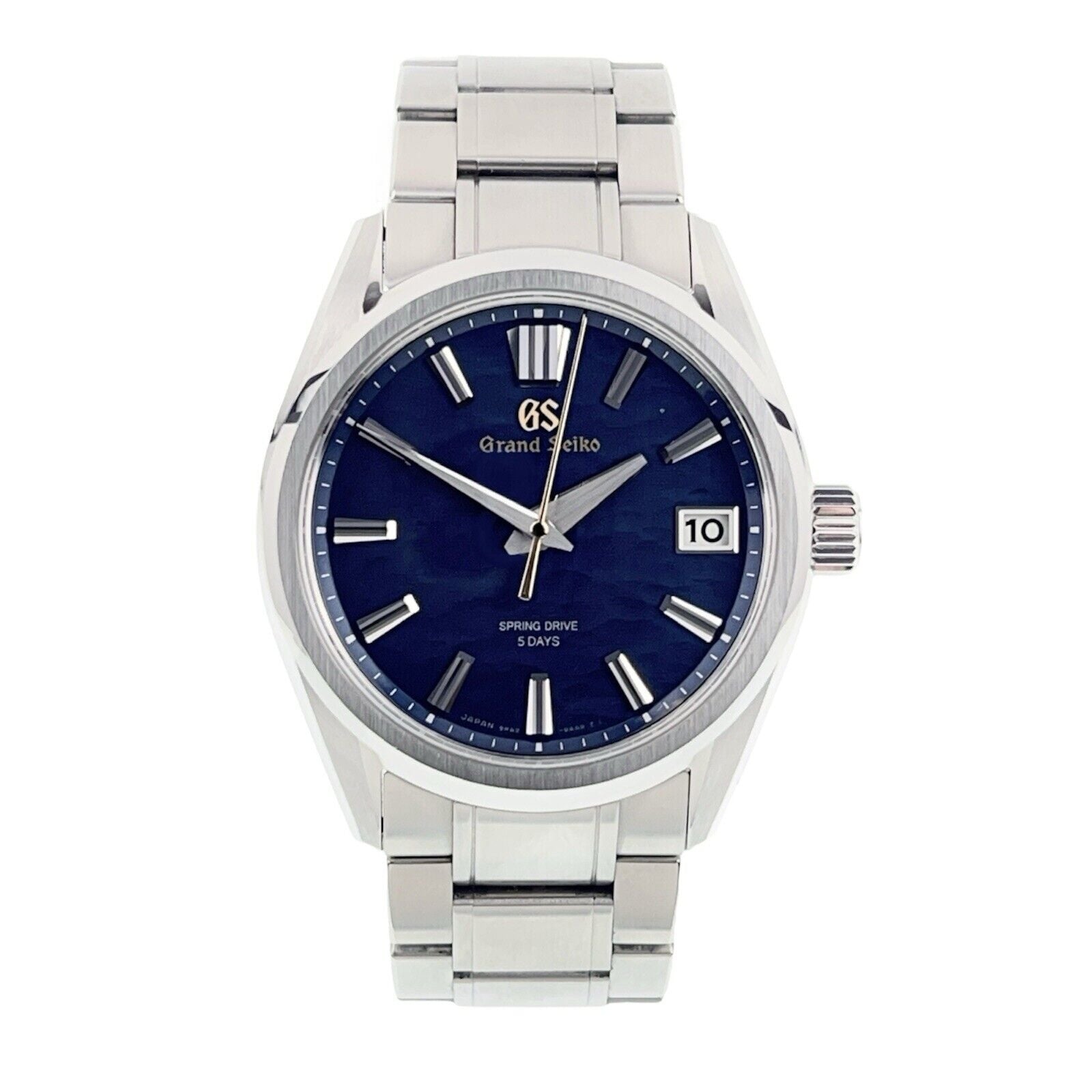 Grand Seiko Lake Suwa Stainless Steel Blue Dial 40mm Automatic Men’s SLGA007