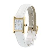 Cartier Tank Louis White Dial 18k Yellow Gold 20x28mm Manual Wind Women’s 78087