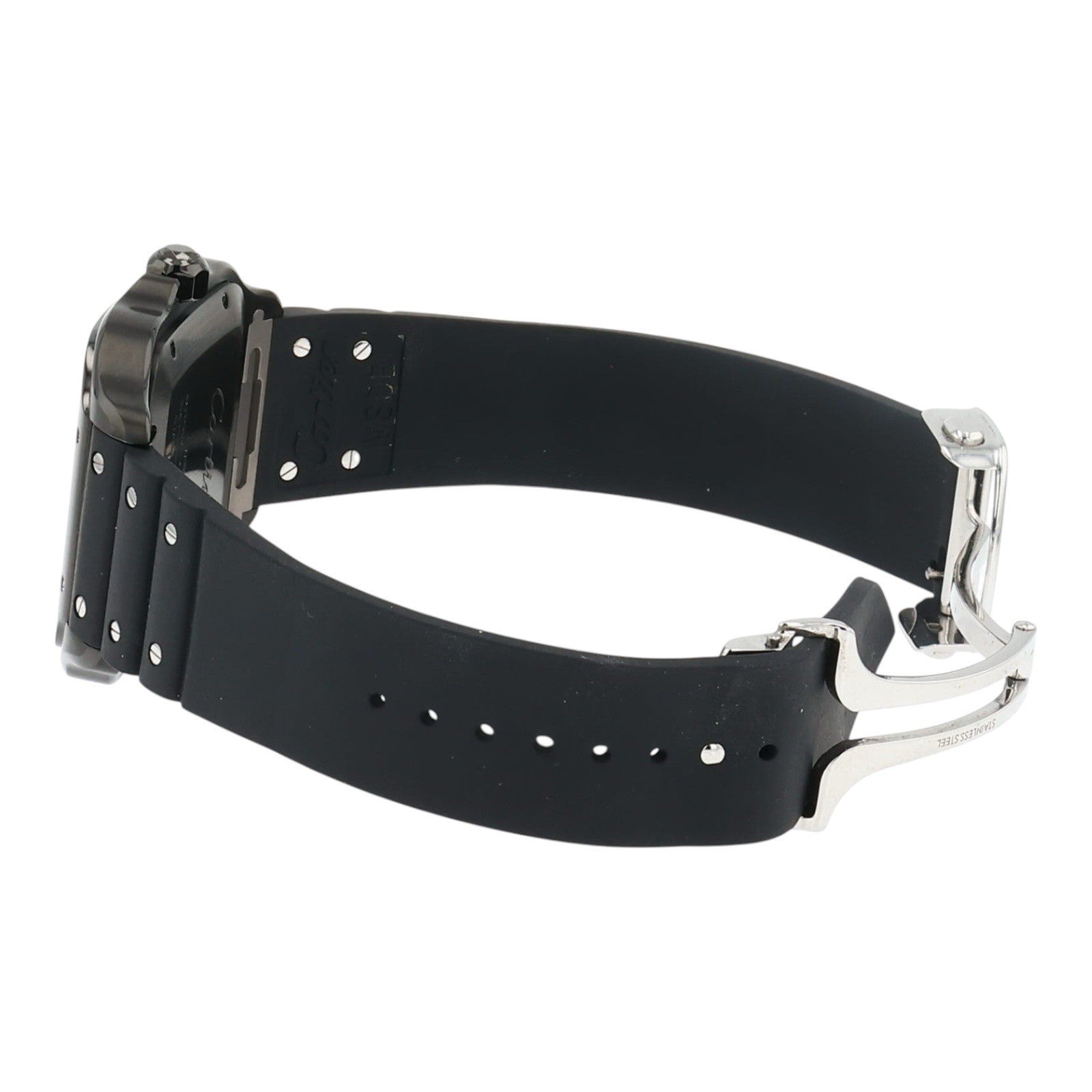 2025 Cartier Santos Stainless Steel Black Dial 40mm Automatic Watch WSSA0039