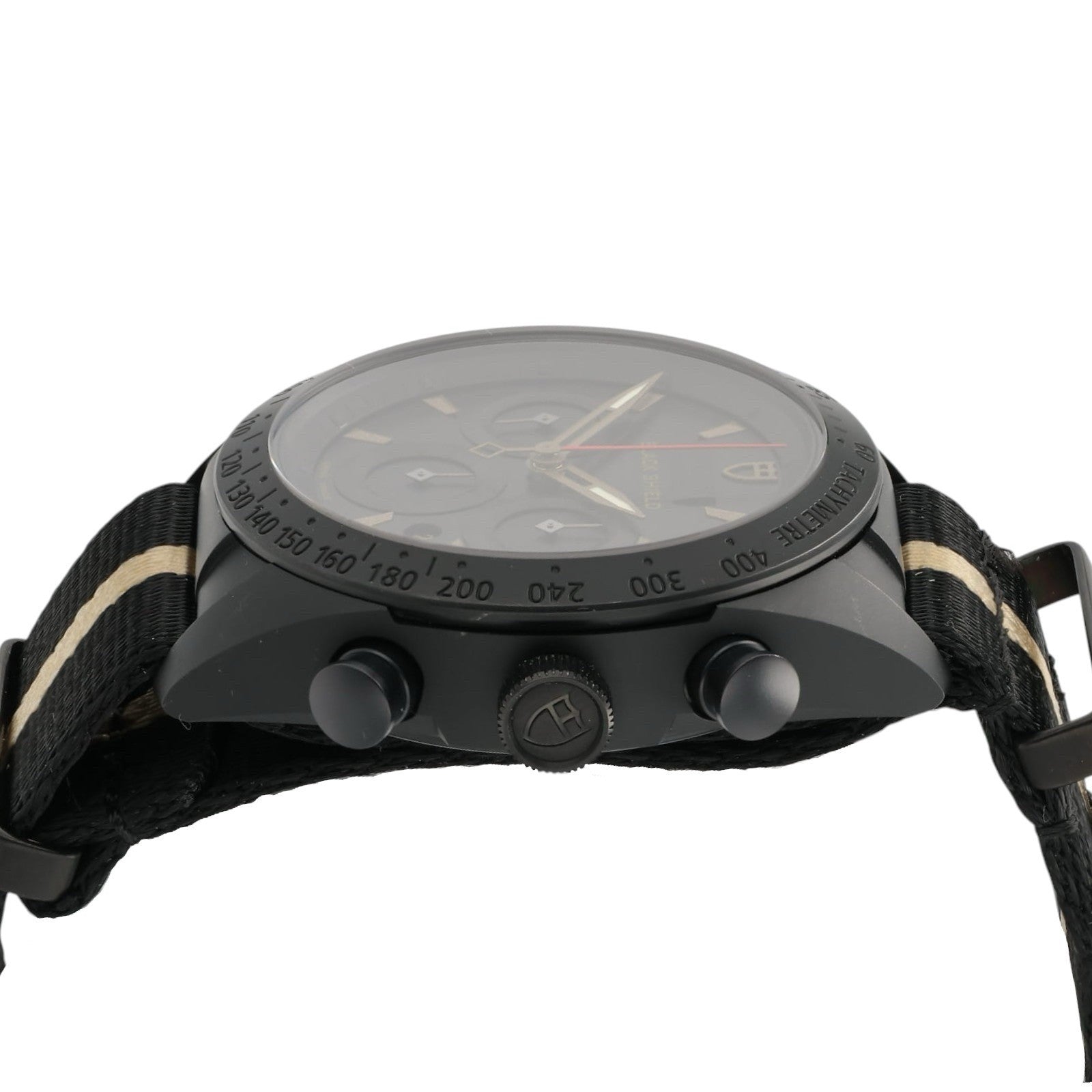 Tudor Blackshield Chronograph Black Dial Ceramic 42mm Automatic Mens Watch 42000