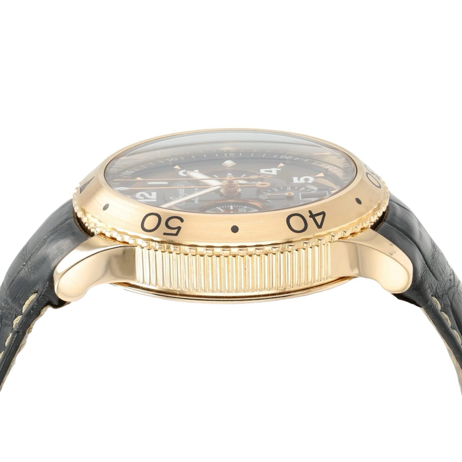 Breguet Type XXI Gray Dial 18k Rose Gold 42mm Automatic Men’s Watch 3810BR