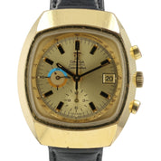 Omega Seamaster Gold Color Dial Gold Plated 42x49mm Automatic Mens Watch 176.005