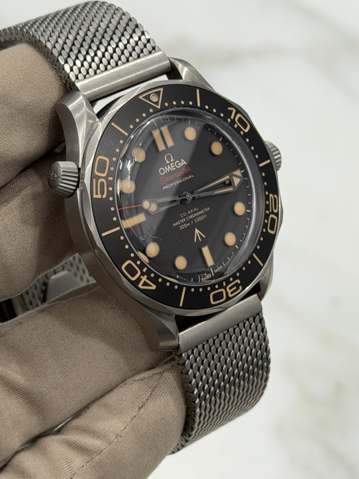 Omega Seamaster No Time to Die Titanium 42mm Automatic 210.90.42.20.01.001