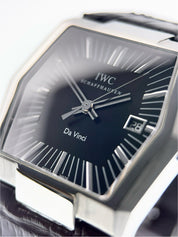 IWC Da Vinci Stainless Steel Black Dial 41mm Automatic Mens Watch IW546101